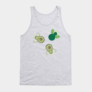 Kawaii Avocado Angels Tank Top